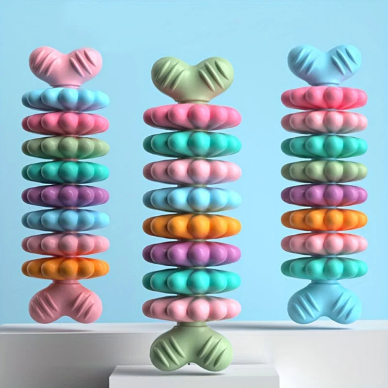 2pcs New pet toy dog toy wholesale colorful succulent pattern gnawing and grinding teeth resistant cat toy set