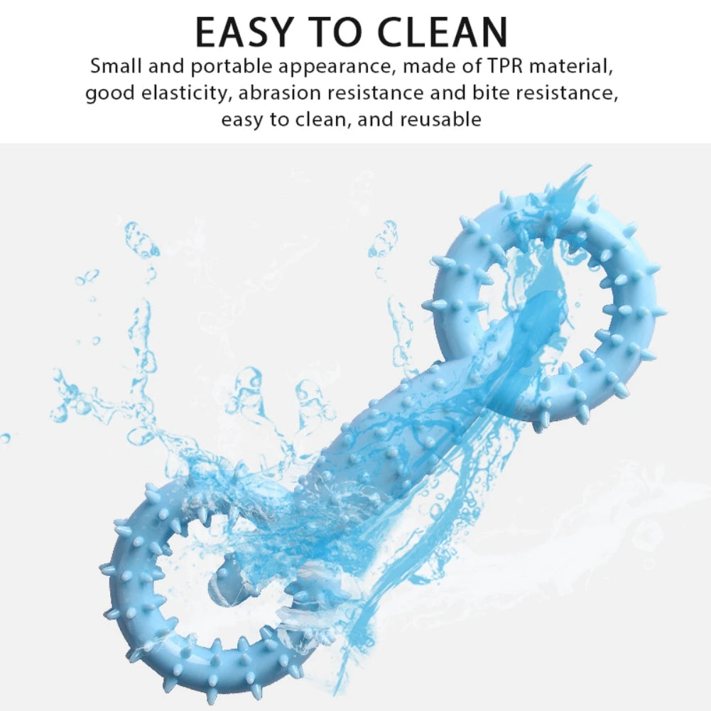 TPR Pet Dog Molar Toys for Cleaning Tooth Teeth Cleaning Pet Chewing Toys Rubber Bite-resistance Teeth Grinding Chewing Toy